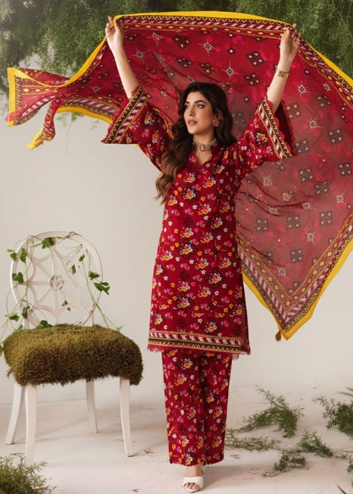 3PC VISCOSE LINEN RT-VL-25