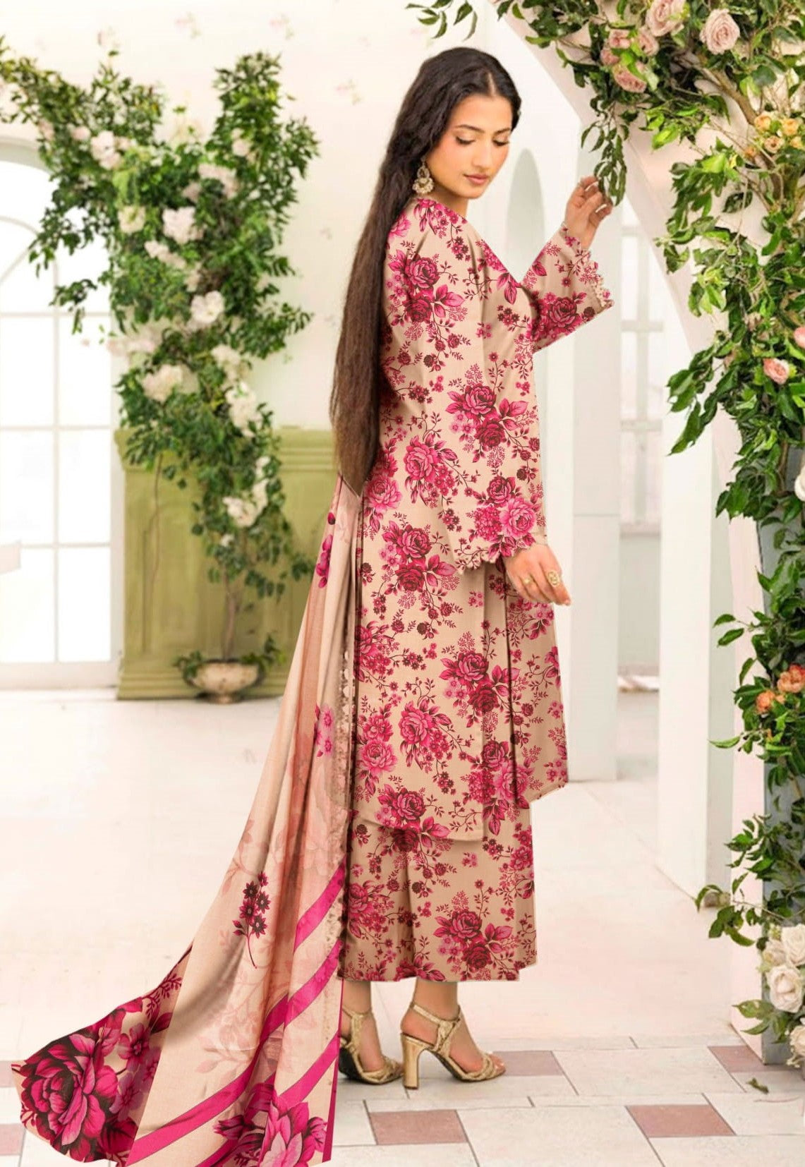 3-PC Masoori Un-Stitched RTM-05