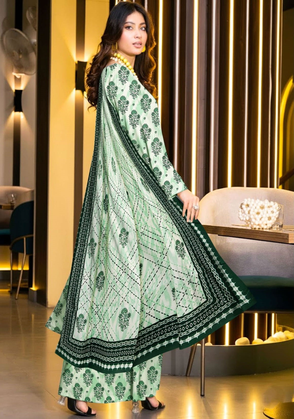 3PC VISCOSE LINEN RT-RM-05