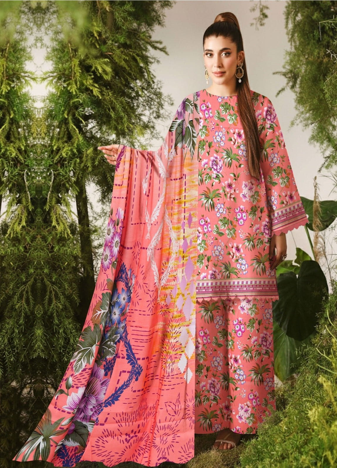 3PC VISCOSE LINEN RT-VL-21