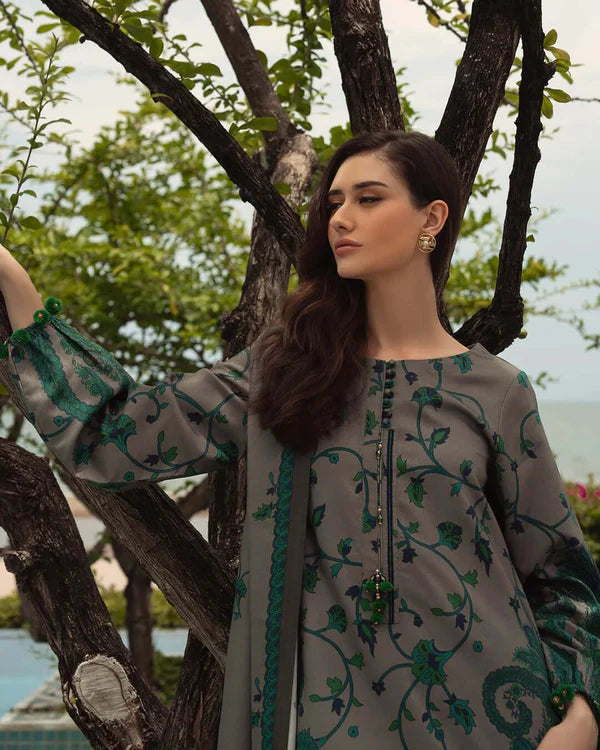 3PC-Khaddar Digital Print