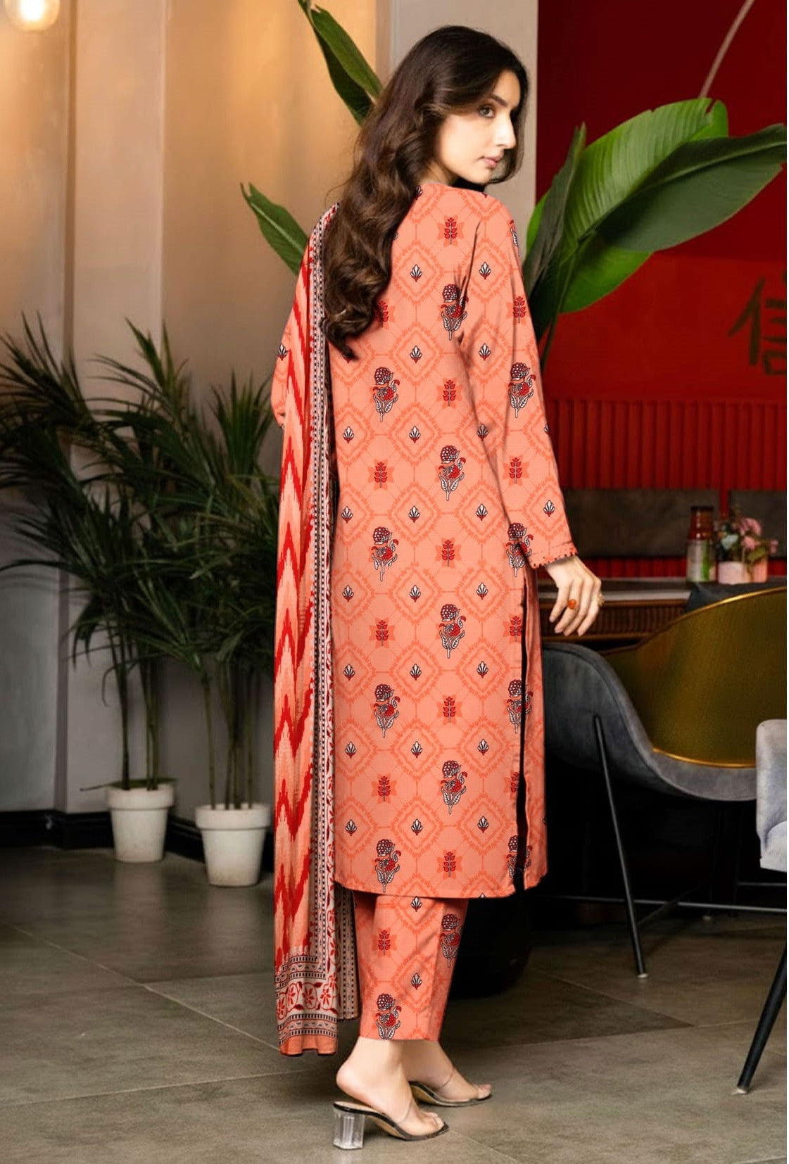 3PC VISCOSE LINEN RT-RM-10