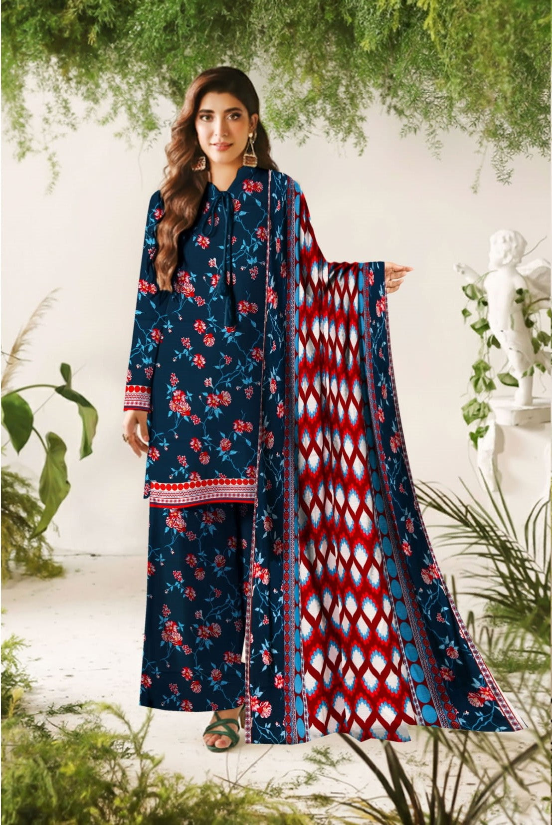 3PC VISCOSE LINEN RT-VL-22