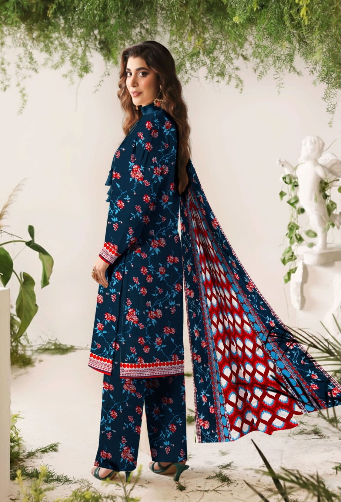 3PC VISCOSE LINEN RT-VL-22