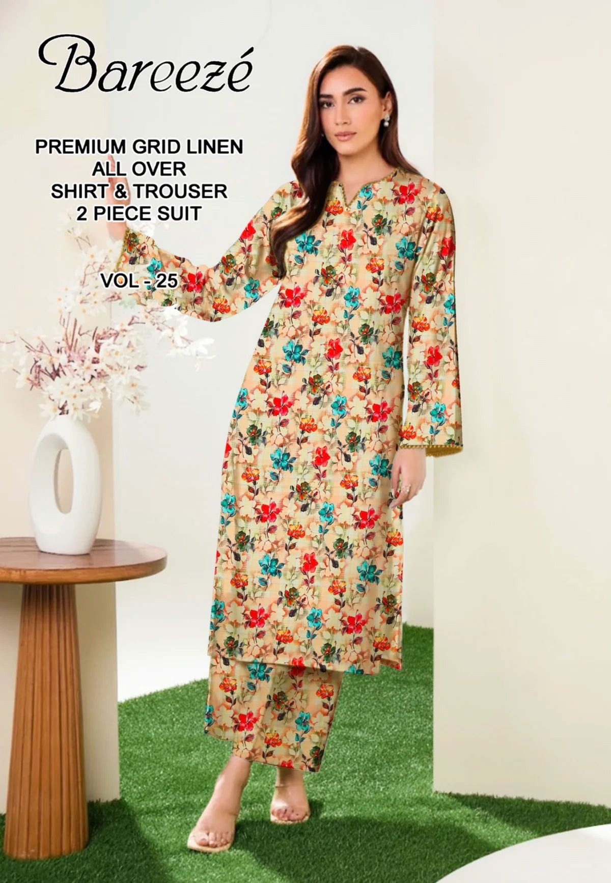 Bareeze 2PC All Over Print