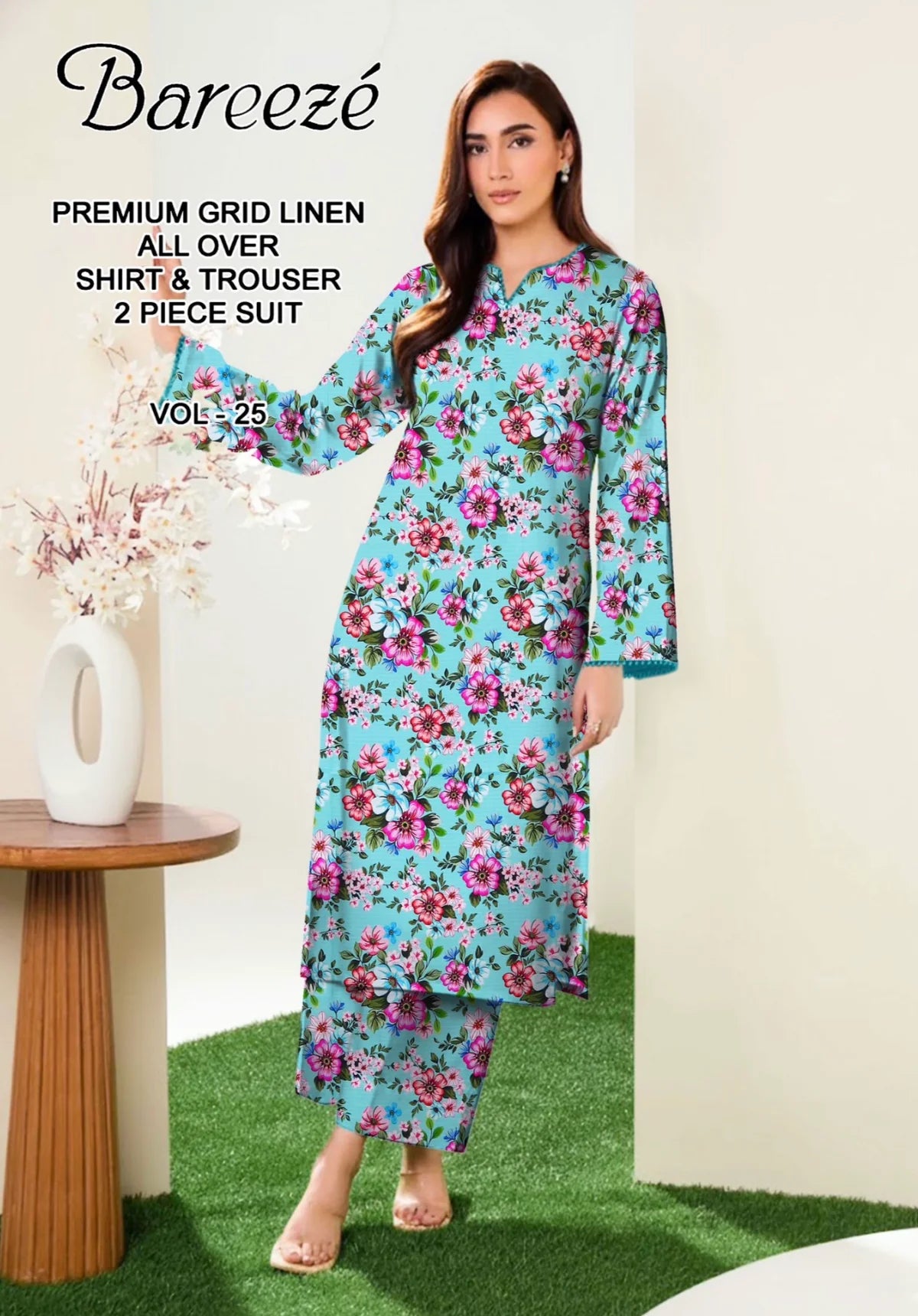 Bareeze 2PC All Over Print