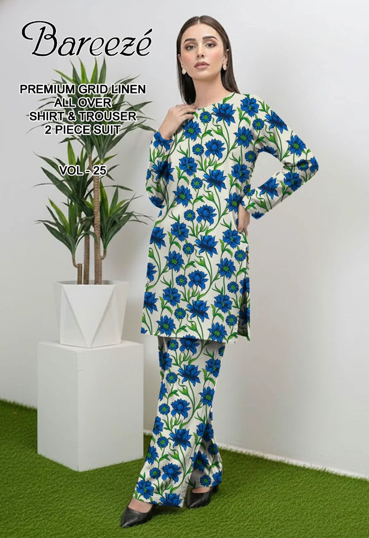 Bareeze 2PC All Over Print